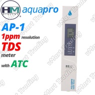 HM Digital AP-1 AquaPro Water Quality Tester TDS Meter with ATC ( FREE ONE BATTERY)