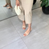 GETA HEELS IVORY