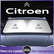 Citroen  sun visor sunshade umbrella curtain Car Front Window Sunshade Cover UV protection for C3 C4