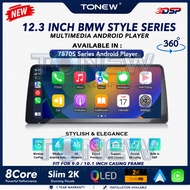 ⚡7870S 12.3 Inch 2K Android Player 360⚡12.3 Inch 7870S BMW Style Octa Core 2.7GHz 4G Navigation Carp