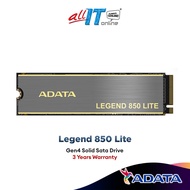 ADATA LEGEND 850 LITE PCIe 4.0 Gen4 x4 M.2 2280 Solid State Drive SSD ( 500GB / 1TB / 2TB ) compatible with PS5