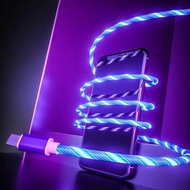 Charger Cable - LED Data Cable For Type C Fast Charging