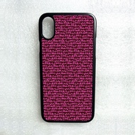 HP 2024 Case LV Pink Texthp iphone 15 14 13 12 Pro Max iphone 11 Pro Max iphone X Custom Design