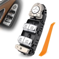 TOP-MAX Master Power Window Switch Driver Side Compatible with Mercedes-Benz C300 C350e C43 C63 GLC3