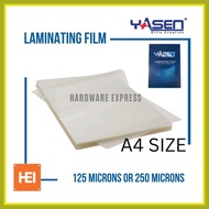 ✿ ➪ ∮    (10sheets) A4 Size 125micron / 250micron Laminating Film