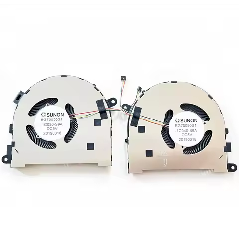 CPU / GPU Cooling Fan for Lenovo Yoga C940-15IRH Yoga 9-15IMH5 Series 5H40S19977 EG70050S1-1C040-S9A