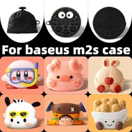 For baseus m2s Shockproof Headphone Case Cover  baseus m2sShockproof Silicone Cover