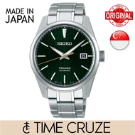 [Time Cruze] Seiko SPB169J1 Presage Japan Made Automatic Green Dial Stainless Steel Men Watch SPB169J SPB169