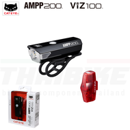 ชุดไฟหน้า ท้ายจักรยาน CATEYE AMPP100+VIZ100/AMPP200+VIZ100/AMPP400+VIZ150/AMPP500+VIZ150/AMPP800+VIZ