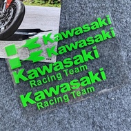 1 Set of Kawasaki Motorcycle Reflective Decorative Stickers Suitable for Kawasaki KLX230 ZX-10R Z100