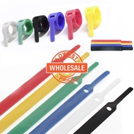 [ Wholesale Prices ] Nylon Velcro Cable Tie Wire / Self Adhesive Strong Hooks Loops Cable / Releasable Fastener Velcro Tape / Cord Organizer Keeper Holder Straps Accessories