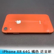 【台南/面交】Apple iPhone XR 64G 橘色 台南 近全新  二手 蘋果手機 遊戲 影音 自取 盒裝保固