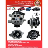 27060-BZ300 ORIGINAL DENSO ALTERNATOR 80AMP 12V 4PIN FOR USE ON : TOYOTA AVANZA & RUSH & PERODUA MYV