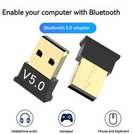 Bluetooth 5.0  Adapter Computer USB Audio wireless receiver Bluetooth headset Keyboard dedicated transmitter Wireless Adapter Reciever for Laptop, Desktop PS5 PS4 Switch