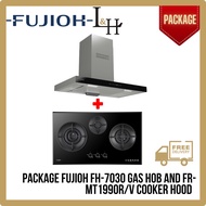 [BUNDLE] FUJIOH FH-7030SV Gas Hob 80cm And FR-MT1990R/V Chimmey Cooker Hood 90cm