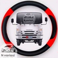 Bungkus stir sarung setir isuzu NMR 71ELF variasi