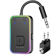 New 5.3 Bluetooth Signal Transmitter Audio Adapter for Headphones One to Two Audio Bluetooth Headset