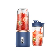 6 Blades Juicer Blender with Juicer Cup and Lid Portable USB Rechargeable Small Fruit Juice Mixer Machine