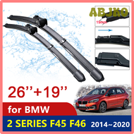ABJKO Car Wiper Blades for BMW 2 Series F45 F46 2014~2020 Windscreen Brushes Car Accessories 216i 21