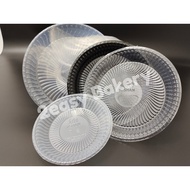 (CTN) Jishan PP Plate/Disposable Plastic Plate/Kenduri Catering Party Buffet Plate/Pinggan Plastik