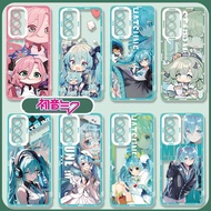 Case For Samsung Galaxy A06 A07 A05 A05S A14 A15 A33 A73 A34 A35 A12 A7 2018 Hatsune Miku Anime Cart