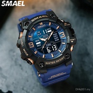 Jam Tangan Pelajar, SMAEL 8049, Jam Tangan Lelaki, Pelbagai fungsi, Jam Tangan Sukan, Kalis Air, Ele