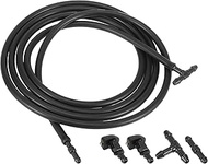 Boxonly 7PCS Windshield Washer Nozzle Kit – Replaces 3W7Z17603AA – Includes Nozzles, 2M Hose, 4 Conn