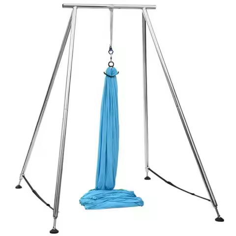 Wide Aerial Yoga Frame Swing Stand for Yoga Hammock Aerial Hoop Dancer Professional Training Equipme