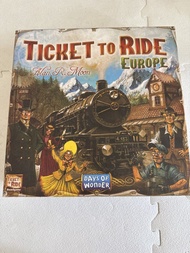 Ticket to Ride: Europe 歐洲鐵路之旅 鐵道任務 桌面遊戲 桌遊 board game party 