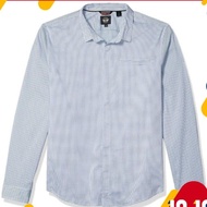 Dockers Men's slim collar Long sleeve woven Shirt