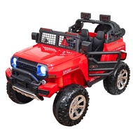 12V Electric Super Big Jeep 2 Seater 4 Wheel Drive Kids Ride On Baby 4WD Off Road Mainan Kereta Elek