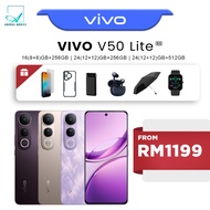 [New Arrival] vivo V50 Lite 5G (8+8)GB+256GB | (12+12)GB+256/512GB - 1 Year Vivo Malaysia Warranty