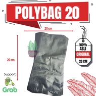 Plastik Polybag Polibag Polibek Media Tanam Tanaman hias Bunga 20x20