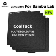 Cooltack Plate for Bambu Lab A1 P2S P1S P1P X1C Build Plate PLA PETG ABS ASA Cool Printing Bed for B