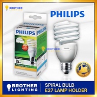 PHILIPS TORNADO 15W (SPIRAL BULB) EXTRA BRIGHT E27 BULB PHILIPS LAMPU MENTOL WARM WHITE 2700K