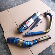 Exhaust NLK Racing Exhaust Honda Supra GTR 150 Rsx 150 RS 150R Winner 150 Belang 150R Carb/Fi Exhaus