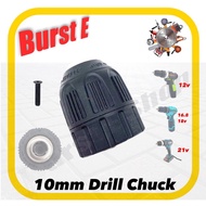 10mm Chuck Cordless Drill Can Be Use 12v,16.8v ,21v,36v Accessories Spare Part