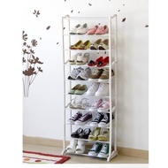 NEWs Amazing Shoes rack 10 levels (Magic Shoe rack) WHITE