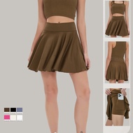 Topsports Tennis Skirt Yoga Badminton Pleated Skirt Fitness Sports Culottes Running Anti-glare Short