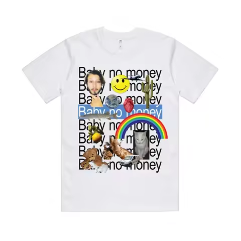 Canadian Singer Bbno$ T-shirt Cotton Casual Loose Male Tshirts Grunge Unisex Streetwear Men Clothing