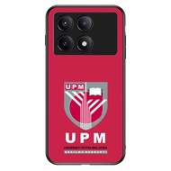 Phone Case poco X7 X6 X5 X3 PRO GT 4G 5G TPU Rubber Softcase UPM University Putra Malaysia