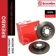 GENUINE BREMBO FRONT BRAKE DISC 345mm MERCEDES C32 AMG
