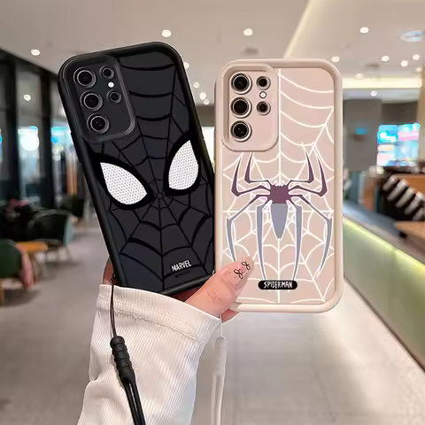 Marvel Spider-Man LOGO For OPPO Realme GT6 3 13 12 11 9 8 C75 C67 C65 C63 C55 C53 C35 C33 C31 C30 C2