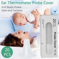 Ear Thermometer Cover 20 Pcs Disposable Ear Thermometer Cover, for All Braun ThermoScan els Ear Cove