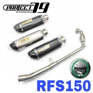 Benelli RFS150i Project 79 Exhaust RFS150 Project79 Muffler Ekzos Manifold 28mm Power Boom RFS Acces