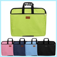 WITTE Files Bag Canvas Business Documents A4 Size Durable Waterproof Handbag