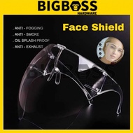 BigBoss - Full Acrylic Face Shield Transparent Face Mask Block Face Shield Isolation Face Mask