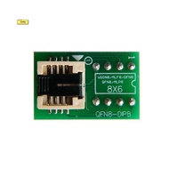 DFN8 to DIP8 Socket Chips Socket QFN8/WSON8/MLF8/MLP8/DFN8 to DIP8 for CH341A TL866Ii Plus RT809H/F 