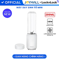 Máy Xay Sinh Tố Mini Blender LocknLock EJM433WHT 150W 280ml, Hàng Chính Hãng, Nhỏ Gọn - JoyMall