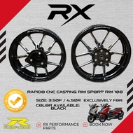 Sport Rim Cnc Casting 108 Rapido For Honda Forza 350 / Nss250